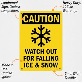 img 3 attached to SmartSign Aluminum Sign Legend Caution