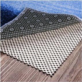 img 4 attached to 2x6 Non-Slip Area Rug Pad Gripper - Strong Grip Carpet Pad for Area Rugs and Hardwood Floors, Offering Protection and Cushioning