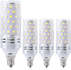 img 4 attached to 💡 Candelabra Daylight LED Bulb Chandelier Decor
