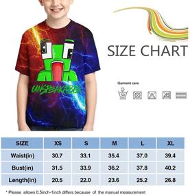 img 1 attached to Crewneck Fashion Sleeve YouTube Medium Boys' Clothing