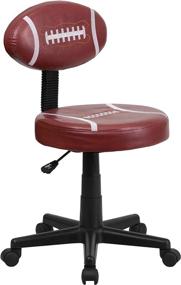 img 3 attached to 🏈 Kickoff Your Productivity with the Flash Furniture Football Swivel Task Office Chair