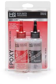 img 1 attached to 🔨 BSI-201 Quik-Cure Epoxy by Bob Smith Industries - 4.5 oz. Combined, Clear