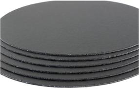 img 1 attached to 🖼️ Fredrix T37341 8-Inch Round Canvas Panels, 6-Pack, Black