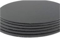 🖼️ fredrix t37341 8-inch round canvas panels, 6-pack, black logo