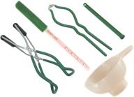 🥫 green granite ware canning tool set - 5-piece kit logo