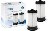 🔍 fette filter hepa dcf-4, dcf-18 compatible for eureka - pack of 2. compare to part # 927 for model # 62132 логотип