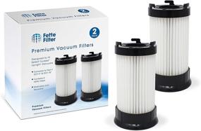 img 4 attached to 🔍 Fette Filter HEPA DCF-4, DCF-18 Compatible for Eureka - Pack of 2. Compare to Part # 927 for Model # 62132