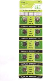 img 3 attached to Long Lasting AG7 LR927 Alkaline Button Cell Battery for Enhanced Performance