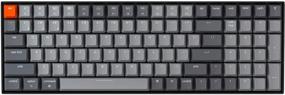 img 4 attached to 🔑 Keychron K4 Wireless Mechanical Gaming Keyboard - Version 2: Gateron Blue Switch, 100 Keys, White LED Backlight, USB C Wired/Wireless, Bluetooth Computer Keyboard for Mac Windows PC Gamer