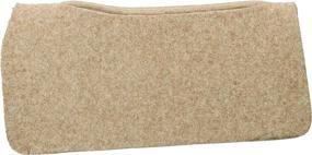 img 1 attached to 🐎 Weaver Leather Contoured 1/2" Thick Felt Saddle Pad Liner (Model: 35-2705)