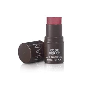 img 4 attached to HAN Skincare Cosmetics Organic Multistick, Rose Berry Shade, Enriched with Shea and Argan Oil, 0.20 oz - All-Natural Beauty Enhancement