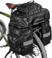 🚲 rhinowalk bike bag pannier set: versatile 3-in-1 cycling accessory for bicycle cargo, laptop, and more logo