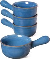 tauci french onion soup bowls with handles: top-notch food service equipment & supplies logo