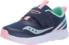 img 4 attached to 👟 Saucony Liteform Turquoise Toddler Girls' Sneakers: Stylish and Comfortable Shoes