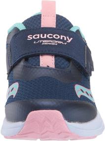 img 3 attached to 👟 Saucony Liteform Turquoise Toddler Girls' Sneakers: Stylish and Comfortable Shoes