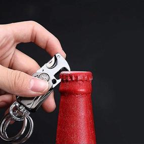 img 1 attached to GHXHXB Keychain Bottle Boyfriend Multitool: Compact and Versatile Companion for all Your Needs