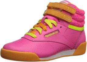 img 4 attached to Reebok Freestyle Classic Little Crystal Girls' Shoes