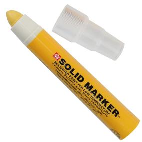 img 2 attached to Sakura XSCM-T-3: Vibrant Yellow Low Temperature Slim Solid Marker for Lasting Marking Results
