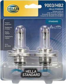 img 1 attached to 💡 HELLA 9003TB Standard Halogen Bulbs: Bright 12V, 60/55W Illumination
