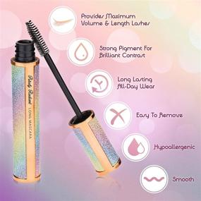 img 2 attached to Long Lash 4D Silk Fiber Mascara: Hypoallergenic, Cruelty-Free, All-day Formula, Easy Removal, No Clumping, Water Resistant, Smudge-proof Mascara