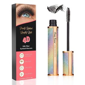 img 4 attached to Long Lash 4D Silk Fiber Mascara: Hypoallergenic, Cruelty-Free, All-day Formula, Easy Removal, No Clumping, Water Resistant, Smudge-proof Mascara