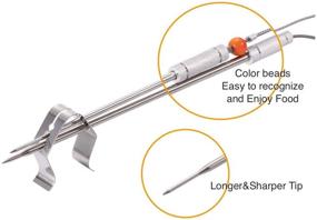 img 2 attached to 🌡️ High-Quality Replacement Probe - Designed for ThermoPro Models TP20, TP08S, TP25, TP27, TP28 - Extensive 500FT Range