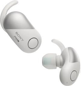 img 2 attached to Sony WF-SP700N/W True Wireless Splash-Proof Noise-Cancelling Earbuds With Built-In Microphone (White)