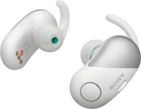 img 3 attached to Sony WF-SP700N/W True Wireless Splash-Proof Noise-Cancelling Earbuds With Built-In Microphone (White)