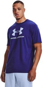 img 4 attached to Urban Chic: Under Armour Men's Sportstyle Concrete Short Sleeve - Fashion meets Performance