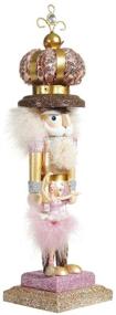 img 4 attached to 👑 Hollywood Ballet and Crown Nutcracker by Kurt S. Adler: Stunning 14-Inch Multi-Colored Collectible