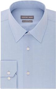 img 4 attached to 👔 Enhance Your Style with Geoffrey Beene Stretch Solid Sleeve Men's Clothing and Shirts