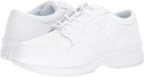 img 1 attached to Propet Men's Walker Sneaker: Stylish White Men's Shoes for Comfortable Walking Experience