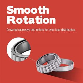 img 1 attached to National A5 Tapered Bearing Set