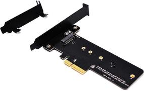 img 3 attached to EZDIY-FAB M.2 PCIe Adapter Card for PCIe 4.0 x4 Slots (Supports M.2 PCIe 22110, 2280, 2260, 2242 SSDs)