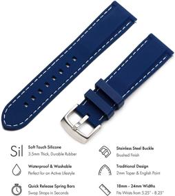 img 2 attached to 🔧 Enhance Durability with Benchmark Straps Silicone Rubber Stitching