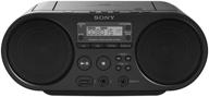 experience ultimate music enjoyment with sony cd boombox zsps50b.ced - usb playback & audio input included! logo