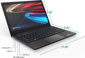 img 2 attached to Gateway 11.6-inch FHD Ultra Slim Laptop, AMD A4-9120e up to 2.4GHz, 4GB DDR4 RAM, 64GB eMMC, Bluetooth 4.0, Webcam, USB Type-C, HDMI, Remote Work, Windows 10 S, with BROAGE 64GB Flash Drive, Black