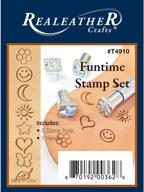 realeather crafts set: funtime stamps, metal - unmatched fun and creative opportunities logo