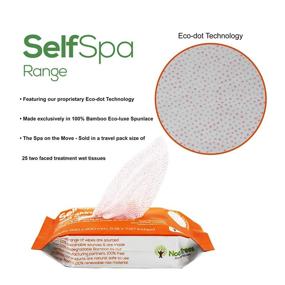 img 2 attached to 🌿 NooTrees SelfSpa Bamboo Wipes: Revitalize and Nourish Skin with Eco-Dot Technology - 6-Pack, 25 Wipes