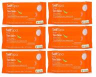 🌿 nootrees selfspa bamboo wipes: revitalize and nourish skin with eco-dot technology - 6-pack, 25 wipes logo