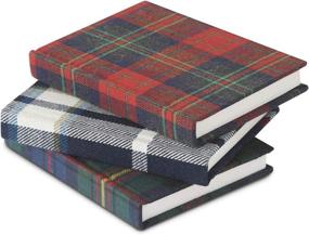 img 3 attached to Interiors 54178B Assorted Tartan Journals