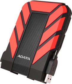 img 3 attached to 💦 ADATA AHD710P-1TU31-CRD Pro 1TB USB 3.1 Waterproof/Shockproof/Dustproof Rugged External Hard Drive - Red