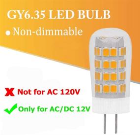 img 3 attached to 💡 Powerful GY6 35 Equivalent Halogen Bulb – Bright 35-40W Non Dimmable Light Solution