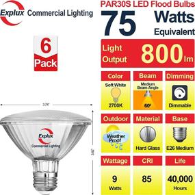 img 3 attached to 🔆 Explux Premium Full Glass Dimmable Equivalent – Illuminating Elegance and Energy Efficiency