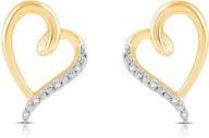 jewelili yellow diamond accent earrings logo