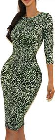 img 3 attached to Vivicastle Womens Business Bodycon Pencil Women's Clothing