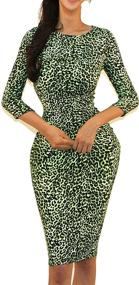 img 4 attached to Vivicastle Womens Business Bodycon Pencil Women's Clothing