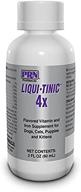 🐱 liqui-tinic 4x: highly palatable vitamin and iron supplement for dogs, cats, puppies & kittens, 2 oz. logo