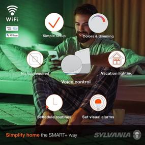 img 2 attached to 🔆 SYLVANIA Dimmable Equivalent Google Assistant: Seamless Smart Home Integration and Adjustable Dimming