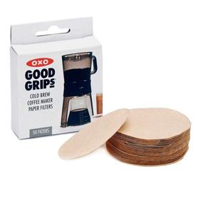 img 3 attached to 🗂️ OXO Good Grips Cold Brew Coffee Maker Replacement Paper Filters, Brown - 100 Filters (2 Packs)